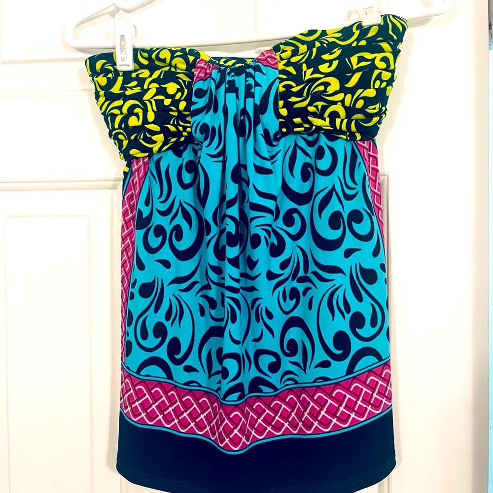 Vintage Strapless top